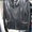 черный кожаный пиджак  #171766