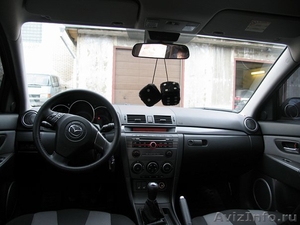 Mazda 3. 2.0 Sport МКПП. 2007г. Идеальное состояние. Black Edition. - Изображение #3, Объявление #23415