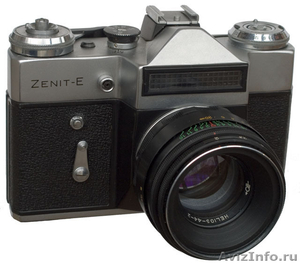 «Зени́т-Е» — самый массовый советский однообъективный зеркальный фотоаппарат - Изображение #1, Объявление #81659