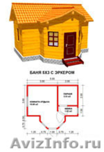 Строительство домов,бань,каркаснщ-щитовых построек - Изображение #1, Объявление #136717