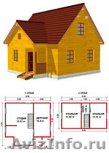 Строительство домов,бань,каркаснщ-щитовых построек - Изображение #2, Объявление #136717