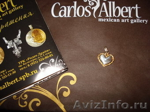 Подвеска-серце серебро Carlos Albert, новая - Изображение #3, Объявление #166192