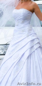 Продаю восхитительное белоснежное свадебное платье. - Изображение #1, Объявление #221099