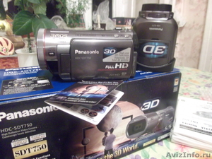 Продам новую 3d видеокамеру Panasonic HDC-SDT750 - Изображение #7, Объявление #359370