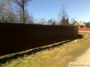Забор от одного дня за 390 руб./пог.м. - Изображение #1, Объявление #371746