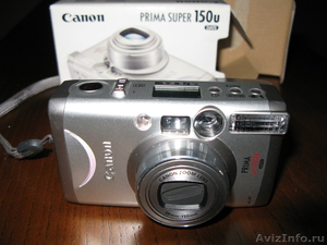 Пленочная компактная фотокамера. CANON 150 U date - Изображение #1, Объявление #373122