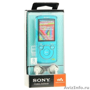 Продам mp3 плеер 8gb Sony Nwz-E464/L, Blue - Изображение #1, Объявление #451437