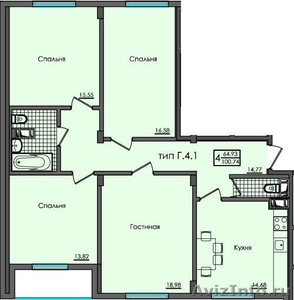 Продам четырехкомнатную квартиру в Н. Петргофе дом сдан - Изображение #3, Объявление #635200