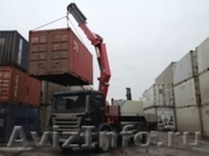 Перевозка грузов манипулятором под заказ в городе Санкт-Петербург - Изображение #1, Объявление #649876