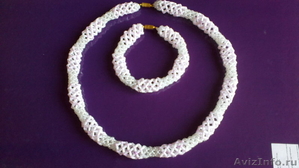 Ожерелье и браслет из чешского бисера - Изображение #1, Объявление #663699