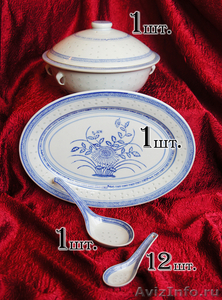 Большой набор китайской посуды в восточном стиле на 12 персон - Изображение #2, Объявление #658079