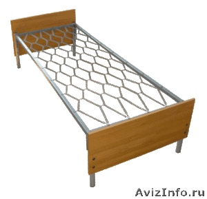 кровати двухъярусные, одноярусные со спинками дсп, для строителей  - Изображение #3, Объявление #689436