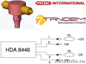 Датчик давления Hydac HDA8446-A0400-000 - Изображение #1, Объявление #726450