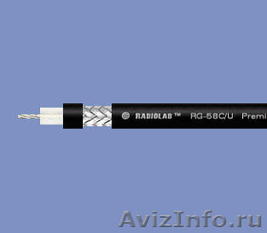 Коаксиальный кабель RG-58 C/U ВЧ  - Изображение #1, Объявление #717077