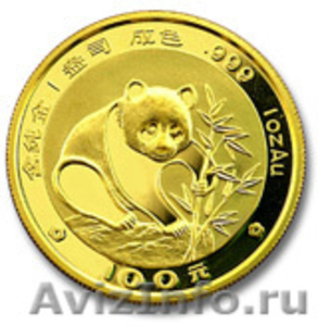 Инвестиционная монета Китайская панда 1988г. - Изображение #1, Объявление #997042