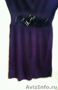 Платье-сарафан трикотажный, темно-фиолетовый - Изображение #6, Объявление #1001903