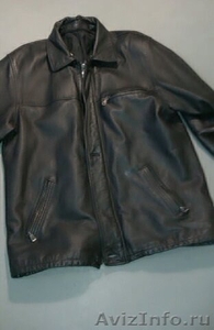 Продам куртку  черную, мужскую из натуральной кожи - Изображение #1, Объявление #1008229