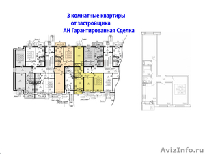 Продается 3-комнатная квартира в ЖК Графская слобода в 35 км. от Санкт-Петербург - Изображение #2, Объявление #1203183