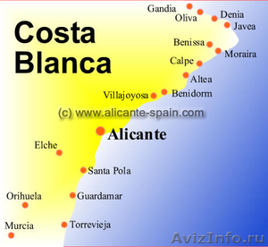 Costa Blanca  - морe и солнца, регион с прекрастными условиями как для жизни, та - Изображение #3, Объявление #1198901