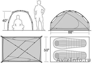 Палатка Marmot Aura 2P. Новая. Вес 1,91 кг. - Изображение #1, Объявление #1251305