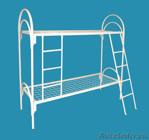 Трёхъярусные металлические кровати для общежитий, кровати для студентов - Изображение #3, Объявление #1478856