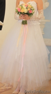 свадебное платье-трансформер +длинные перчатки - Изображение #1, Объявление #1581814