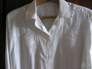 новая блузка из натурального шелка с длинным рукавом - Изображение #1, Объявление #1582252